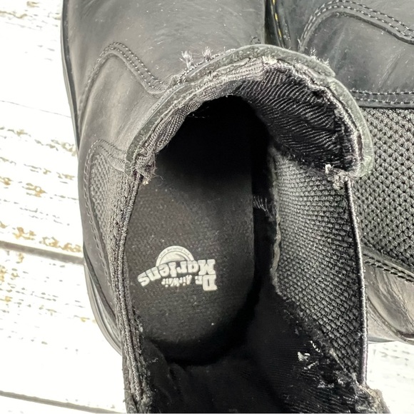 Dr Martens Women’s 6 Embury Chelsea Leather Boots Black - Picture 7 of 12